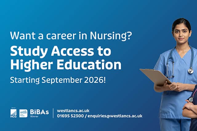 Discover your path to a career in Nursing and Allied Health at West Lancashire College