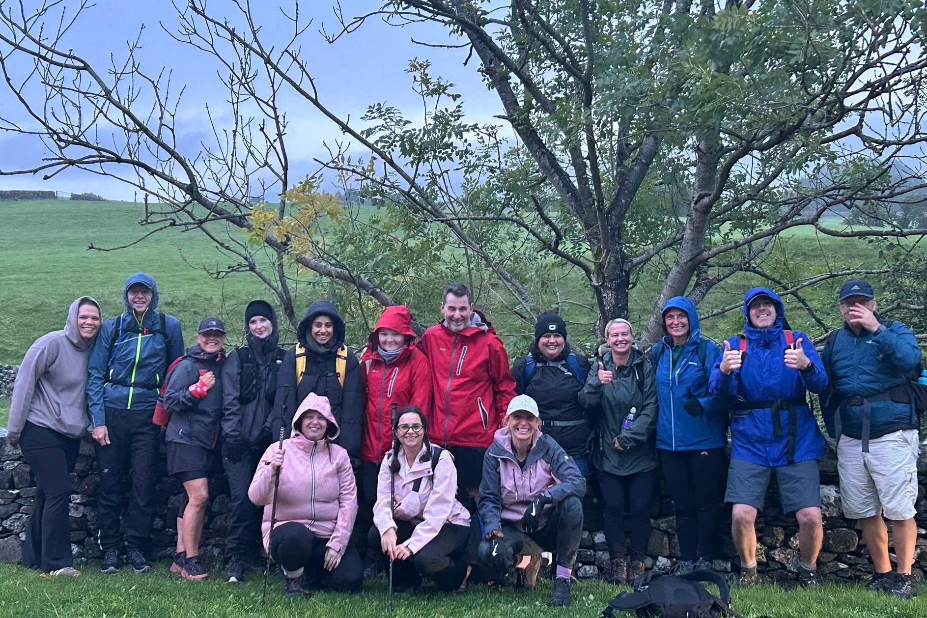The Coppice School team takes on the Yorkshire Three Peaks