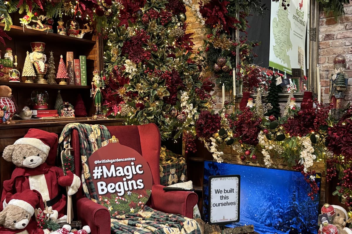 Christmas Magic begins at Leyland Garden Centre