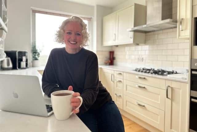 Lisa York teaches women across the UK to use emails to sell from her kitchen in Lancaster
