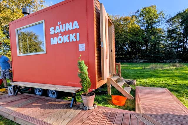 Lancaster's first wild sauna