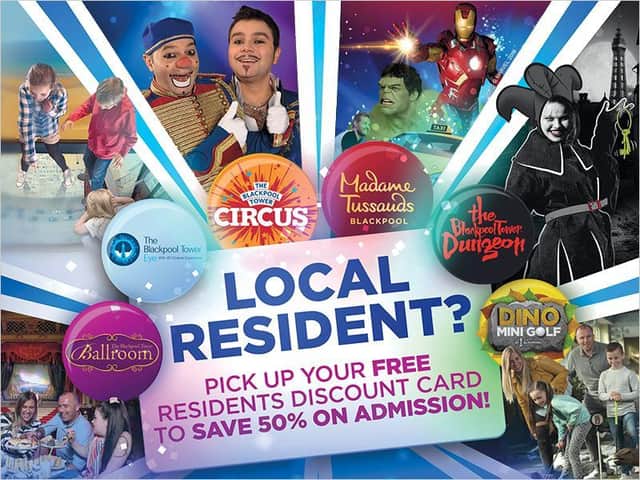 Don't miss out on all the fun with your residents' discount card