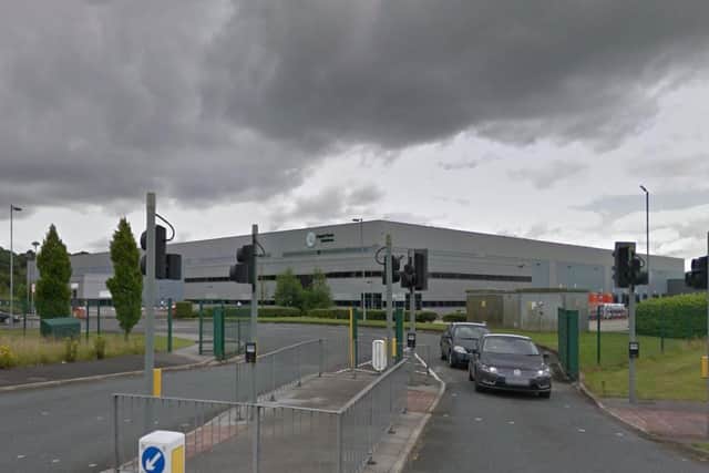 The 300,000 square foot Logistics House distribution warehouse at Revolution Park in Buckshaw Village has been bought by Chorley Council as part of a 33 million package to secure more than 300 jobs in the borough (Image: Google Maps)