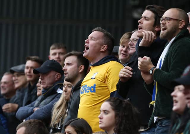 PNE fans turned out in their numbers at Charlton
