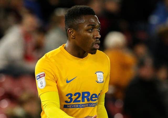 Preston right-back Darnell Fisher