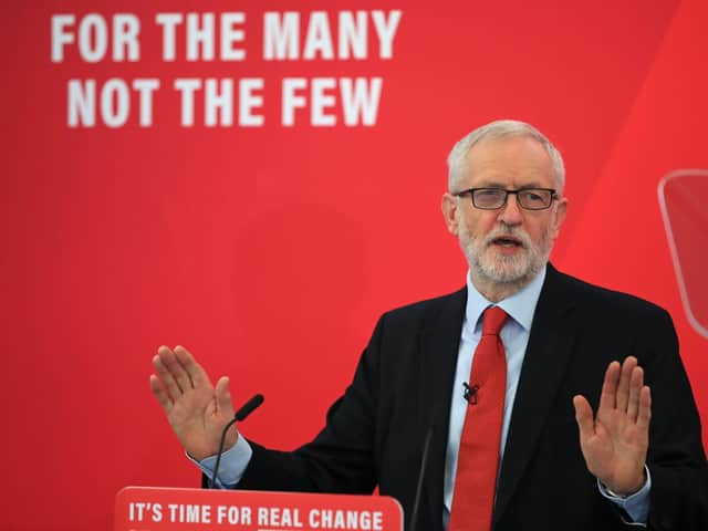 Jeremey Corbyn in Lancaster
Photo: PA