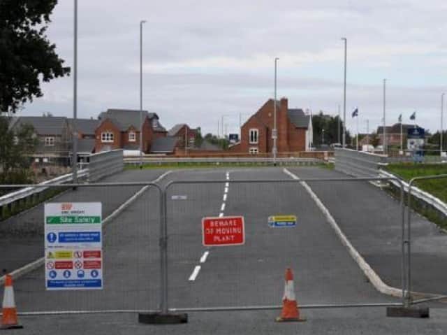 It's hoped the road will relieve congestion through Lostock Hall