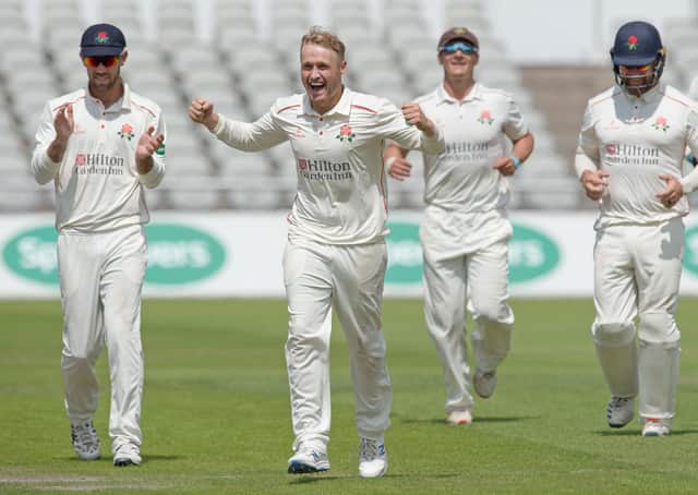 Lancashire leg-spinner Matt Parkinson