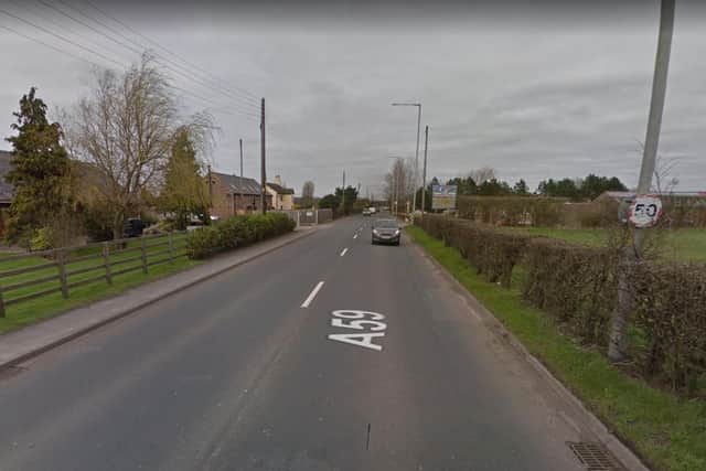 Two people have been taken to hospital in a critical condition after a crash on the A59 Moss Lane in Burscough, near Ormskirk at 4am this morning (November 20). Pic: Google