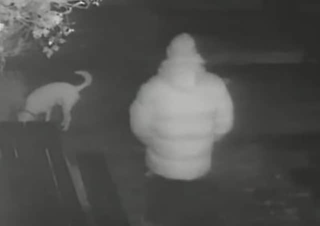 Police want to speak to this dog walker, who they believe may be a witness to a sexual assault on Lancaster canal tow path.