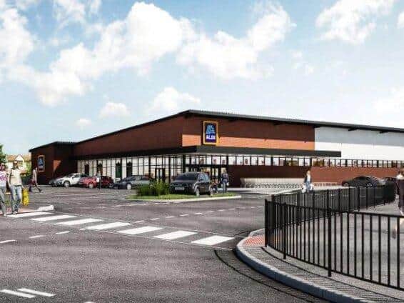 How the new Aldi store could look