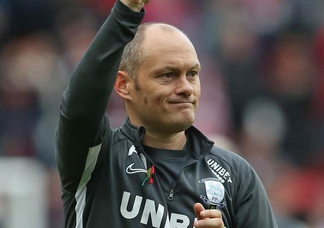 Preston manager Alex Neil