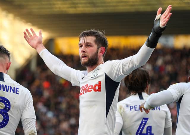 Preston North End's Tom Barkhuizen