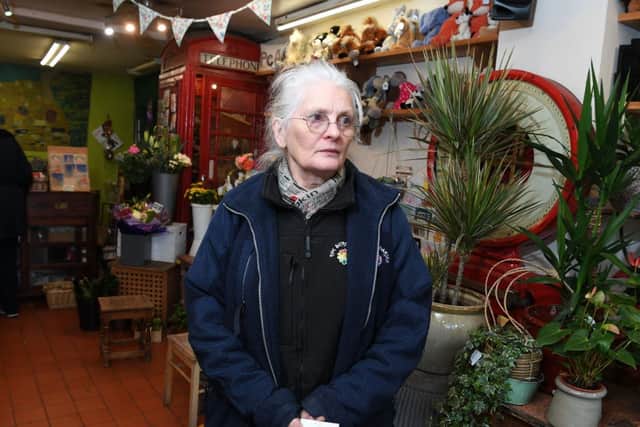 Joan Marsden, 71, has owned The Secret Garden Flower Shop in Adelphi Street, Preston since 1987