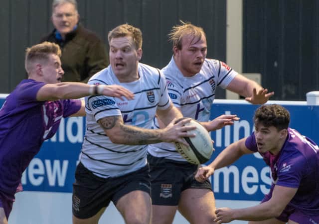 Action from the home defeat by Loughborough (photo: Mike Craig)