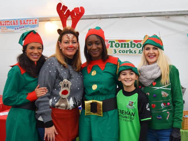 Christmas elves busy gearing up for St Catherines Hospice Christmas Festival this weekend