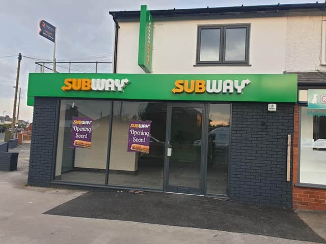 New Subway on Liverpool Road, Penwortham, in the former Royal Bank of Scotland premises