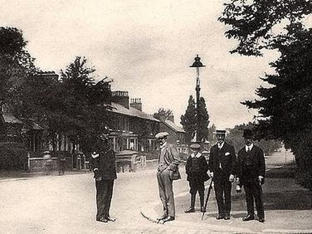 Garstang Road at Fulwood where the pavement cyclists were arrested