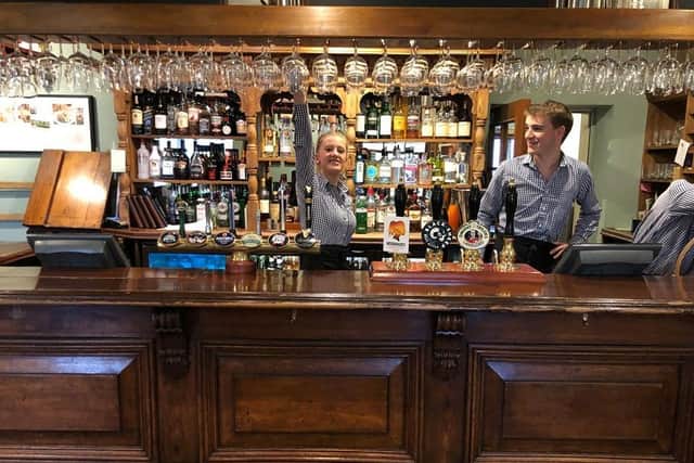 Welcome to the best bar in Britain. Picture: The Inn at Whitewell.