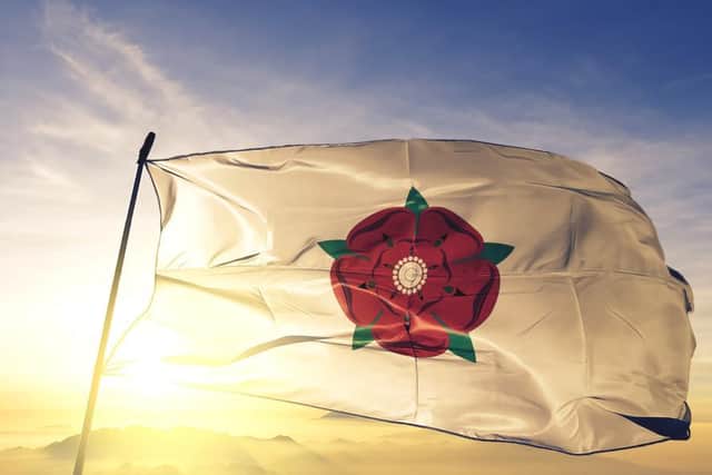 Lancashire's flag flying proud. (Picture: Shutterstock)