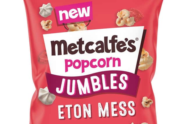 Metcalfe's Jumbles popcorn - Eton Mess
2016 Yellow Images
