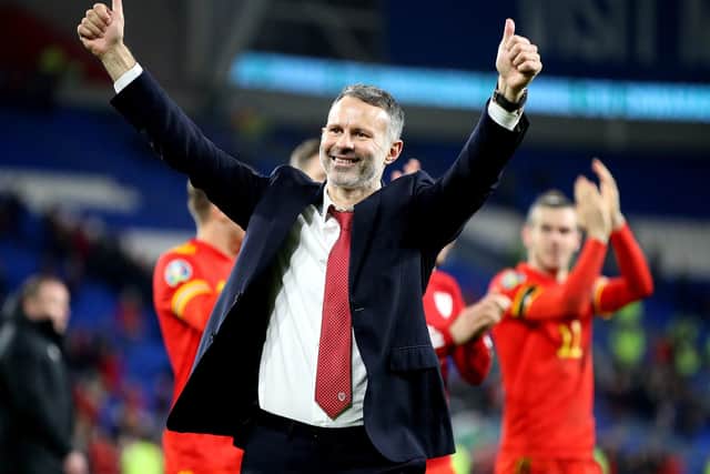 Wales manager Ryan Giggs
