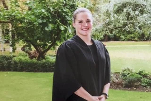 Saskia Jones, 23, of Stratford-upon-Avon, Warwickshire, who has been formally identified by the Metropolitan Police as the woman who died following the terrorist attack near to London Bridge on Friday.