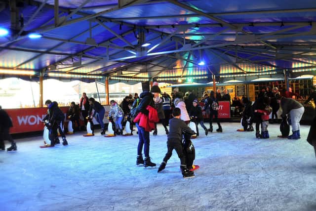 Chorley's popular Real Ice Rink is set to return this weekend.