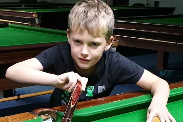 Seven-year-old Jack Wilding