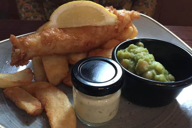 'Petit' fish and chips