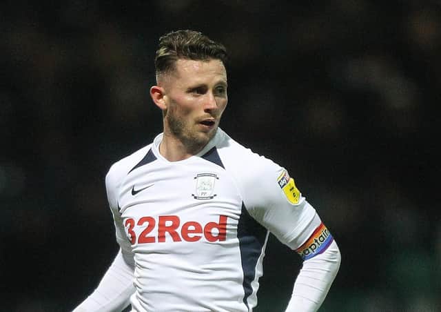 Alan Browne played at right-back in Preston's defeat to West Bromwich Albion