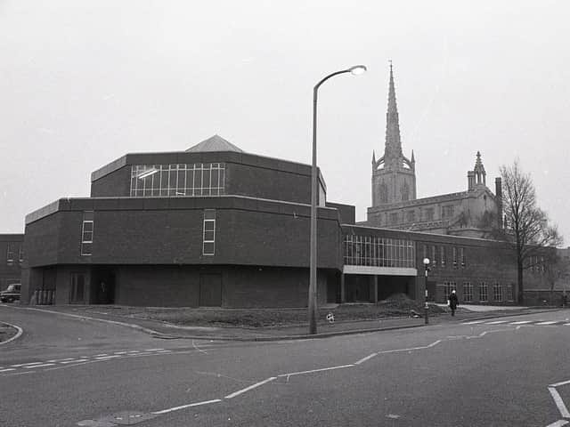 These buildings, part of the St Peters art centre complex on Fylde Road, form some of Preston Polytechnic