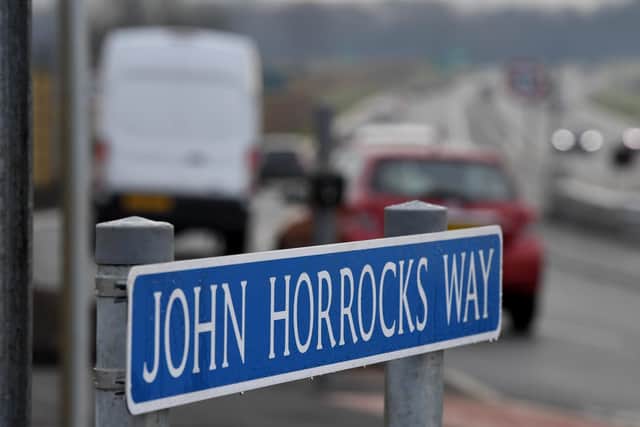 The new bypass, John Horrocks Way, opened with ceremony on Monday (December 2)