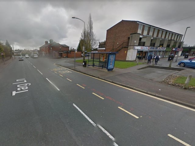 A man and a woman have been seriously injured after an Audi A1 crashed into a stationary BMW in Tag Lane, Ingol at 7.55pm last night (December 5). Pic: Google