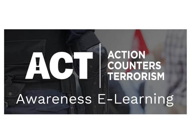 Free counter terrorism training is being made available to the public