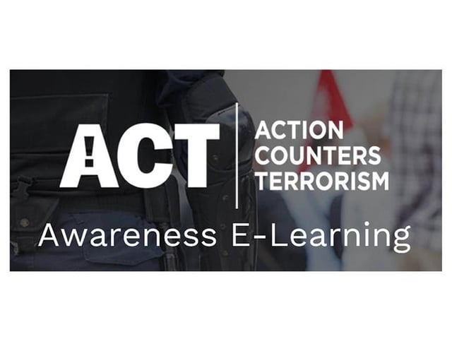 Free counter terrorism training is being made available to the public