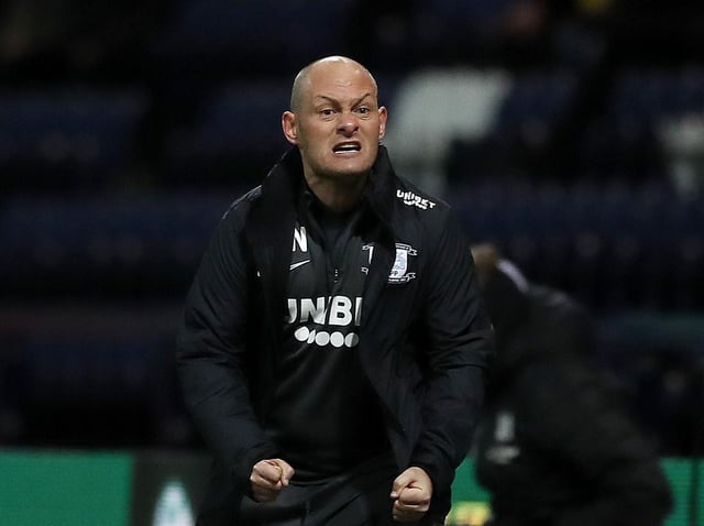 Preston North End manager Alex Neil