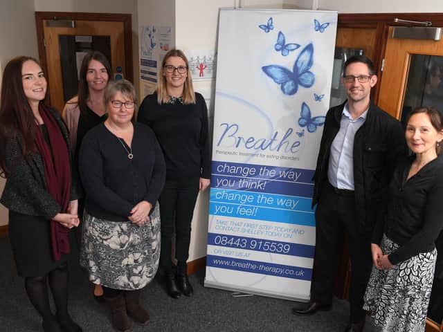 The Breathe Therapies team