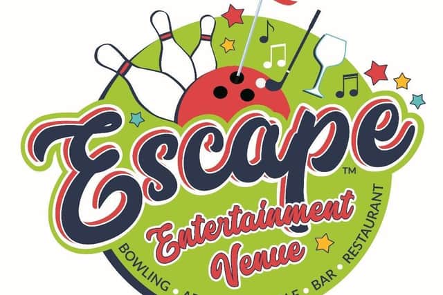 The logo for the new Escape entertainment venue (Image: Escape)
