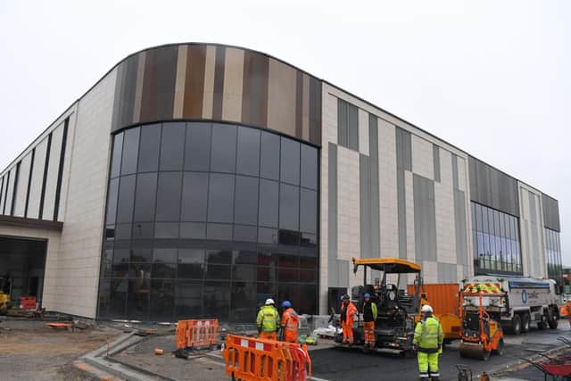 The Market Walk shopping centre extension where the bowling and golf facilities will open (Image: JPIMedia)