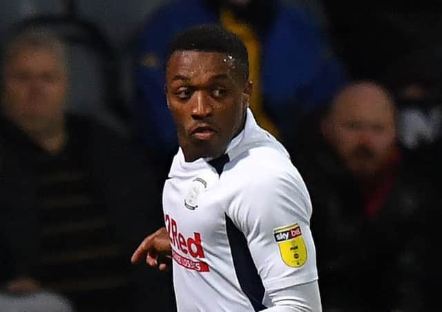Preston right-back Darnell Fisher is suspended for the next two matches