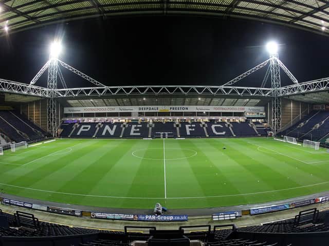Preston North End's Deepdale ground
