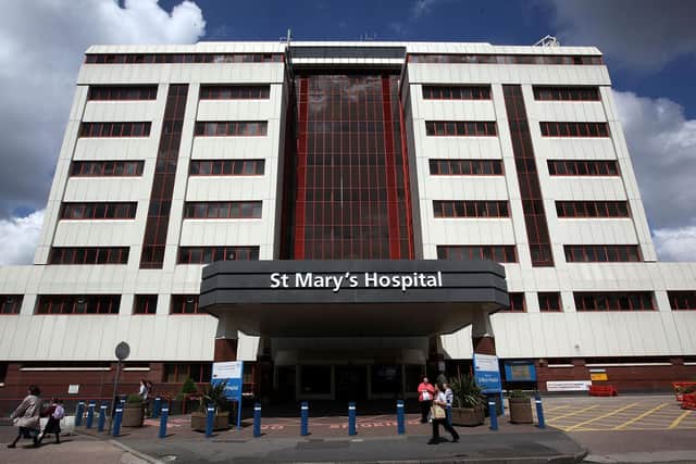 St Mary's Hospital in Manchester (Photo by Christopher Furlong/Getty Images)