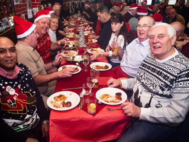 A thank you Christmas dinner at The Wheatsheaf
