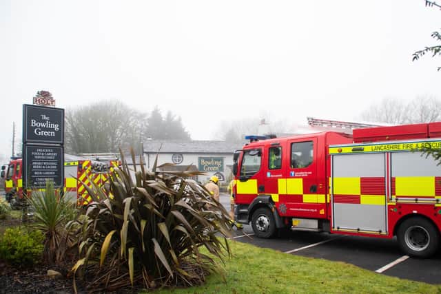 Six fire engines from across Lancashire and Greater Manchester responded to the fire at 3.40am this morning (December 18)