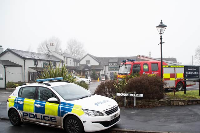 The cause of the fire is currently under investigation, say Lancashire Fire and Rescue Service