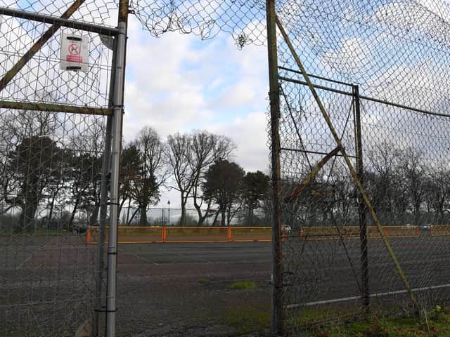 Tennis courts off Moor Park in Preston 'may turn into houses'