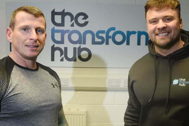 Transform Hub member Jed Moss has said the fitness group led by James has helped him cope with depression after losing his son.