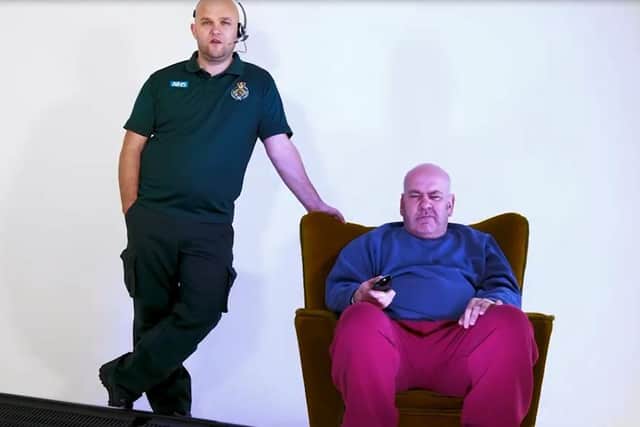 NWAS has created a video highlighting some of the weird calls they'vereceived over the past twelve months. (Credit: North West Ambulance Service)