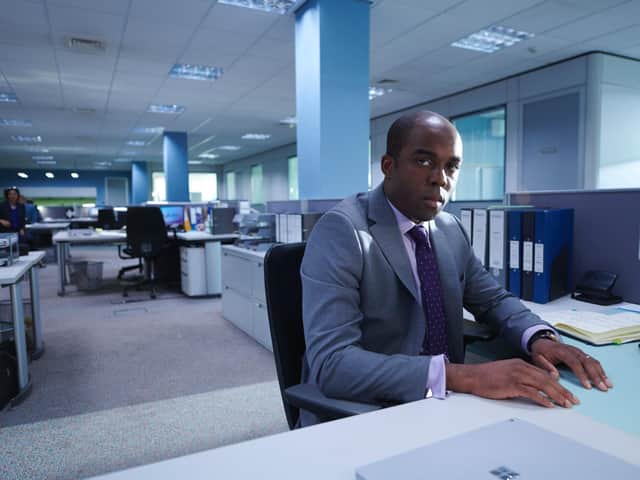 Ken Nwosu starred in new drama Sticks and Stones